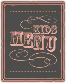 kids menu